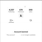 Randomly got ban