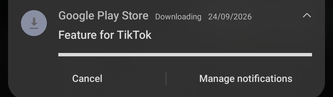 Weird notifications