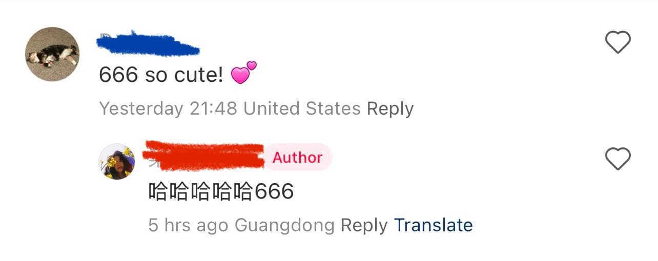 Did I use “666” wrong? Why is she laughing? It was an OOTD.