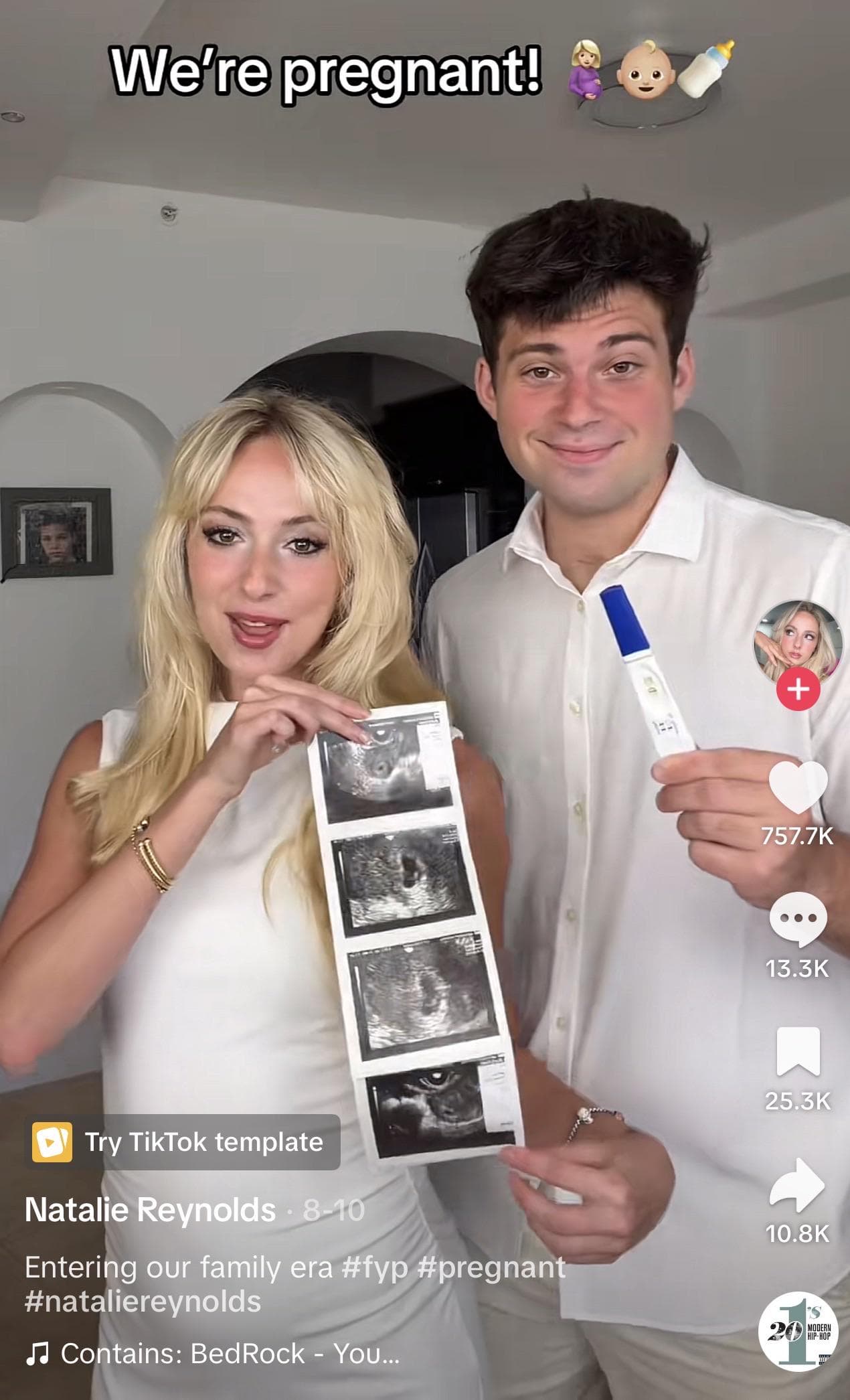 Does anyone think @nataliireynoldss is actually pregnant?