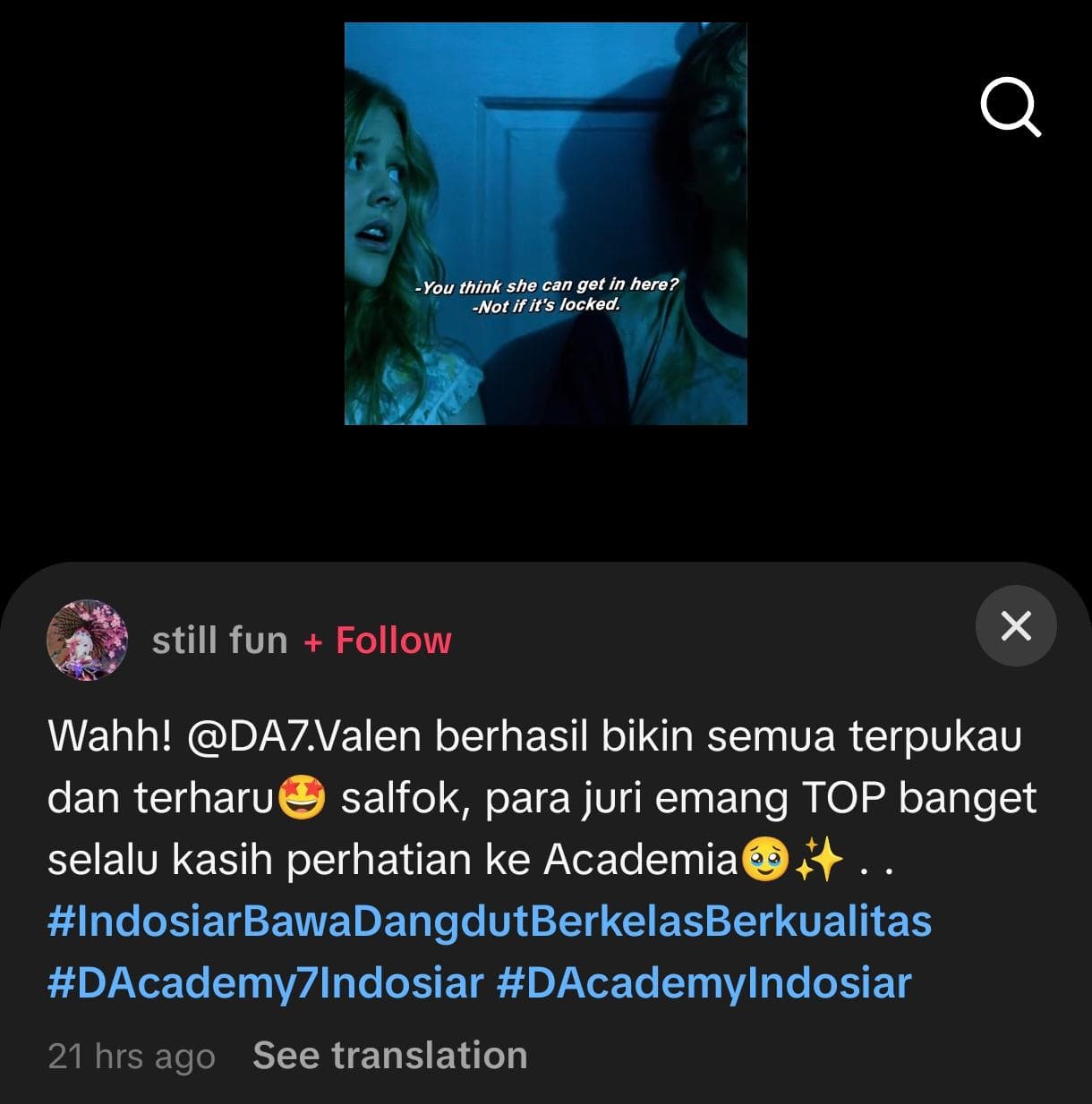Why do some accounts in TikTok use such random words and unrelated hashtags in their caption?