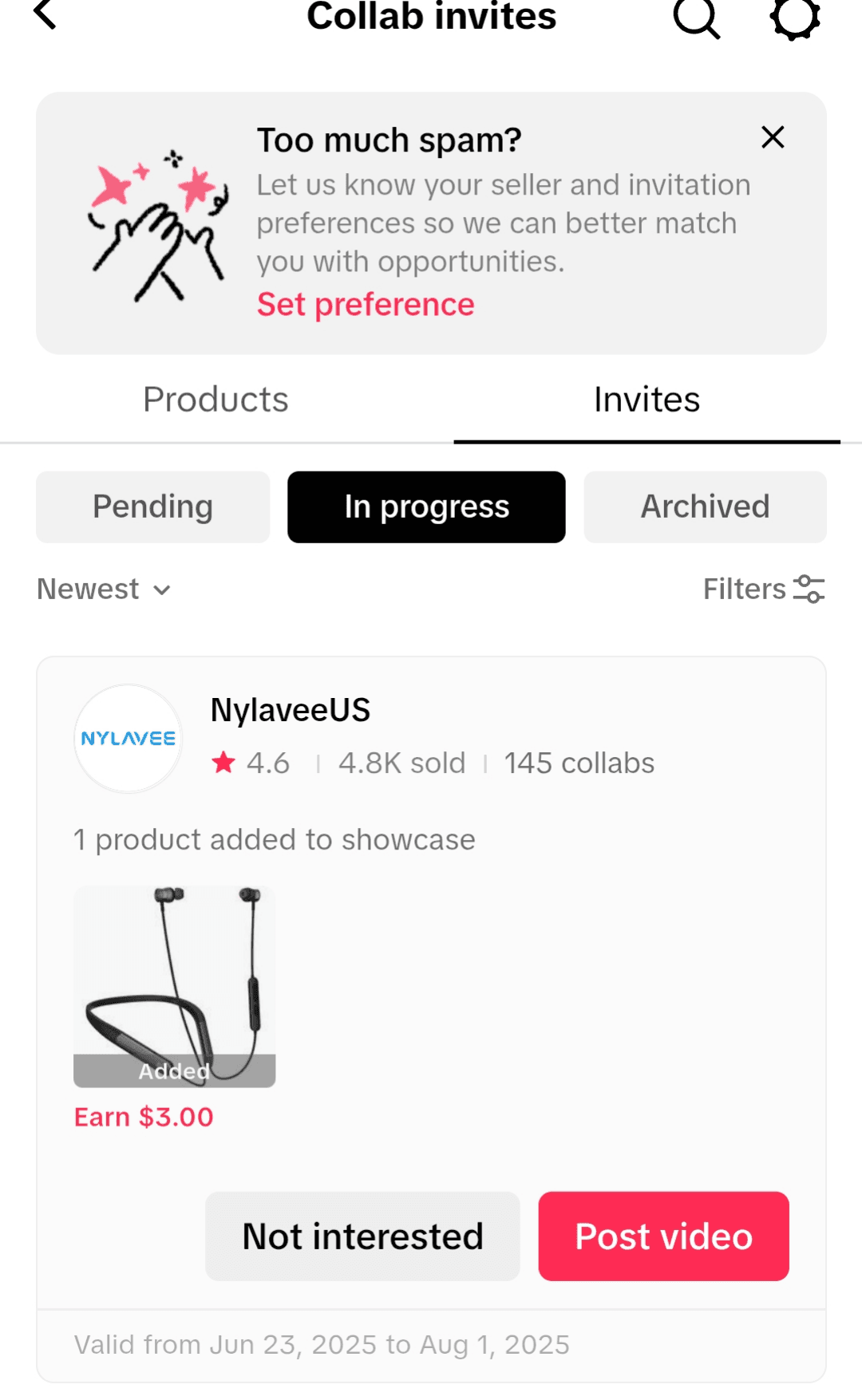 I've gotten into the pilot program and affiliate program and got my first collab invite but idk if it's real. How do I tell scam collabs from real ones?