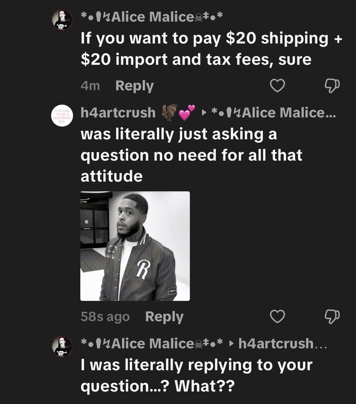 Tiktok comments are so exhausting