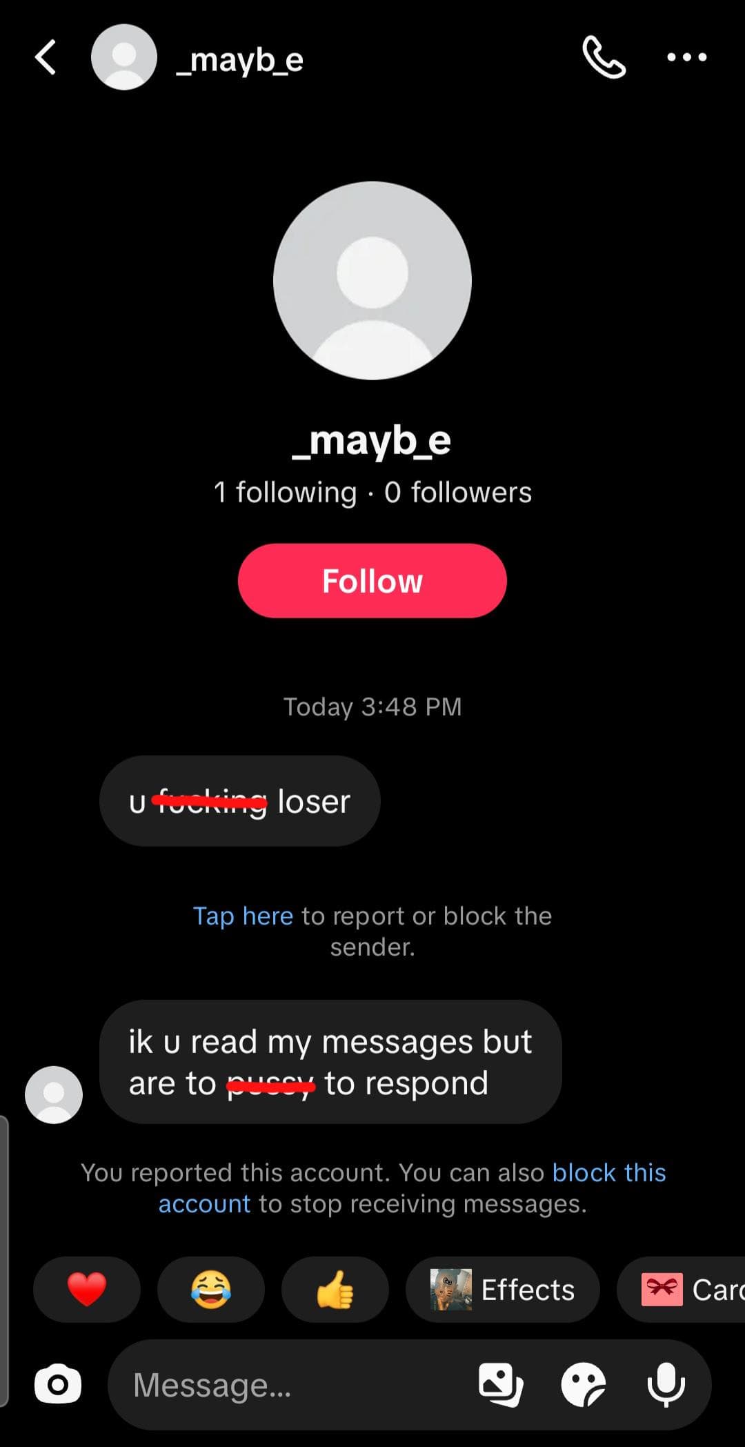 anyone else getting these bot accounts messaging them?