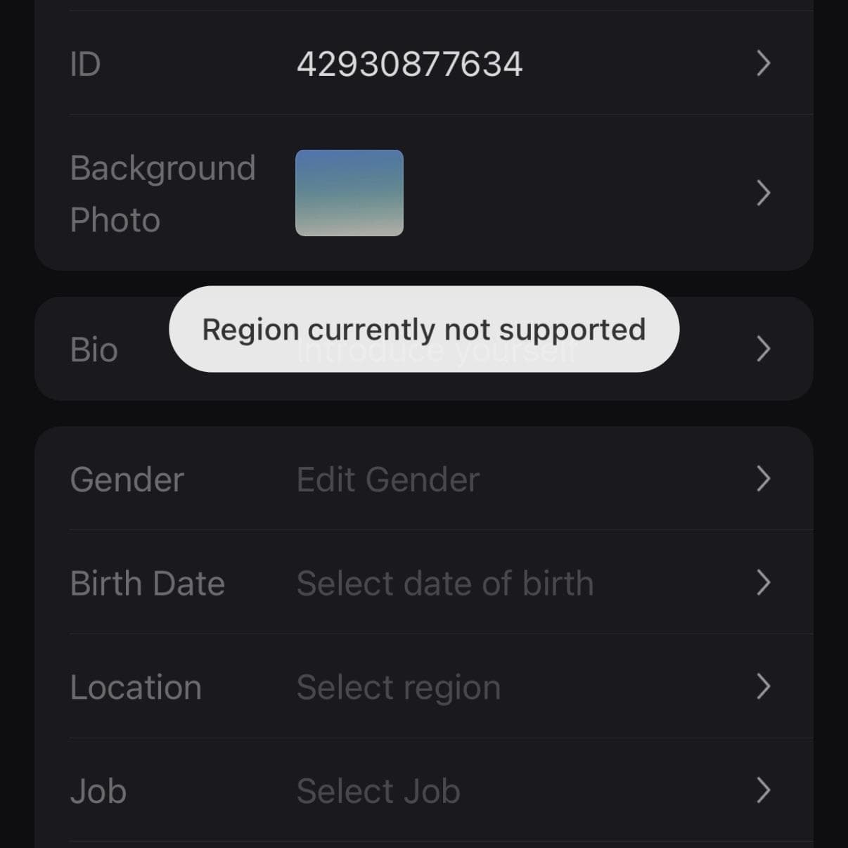 not able to change ID/ user name on red note