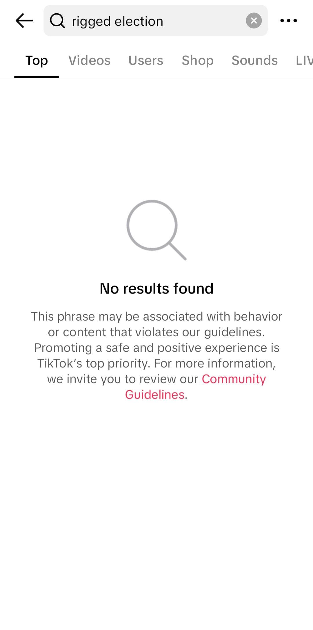 Look at what happens with this search in the us