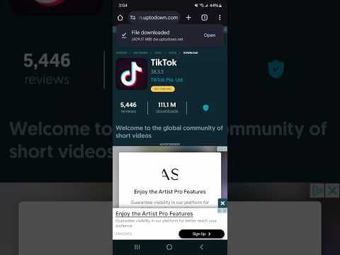 A guide on how to get TiKTok back after the ban on Android