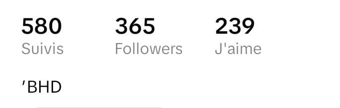 TikTok says that I follow 580 people, while I follow only 50...