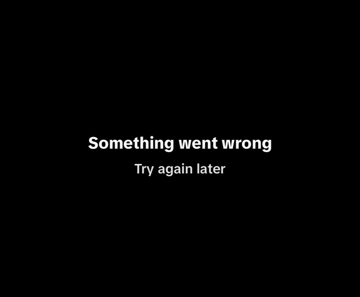 tiktok isn’t working
