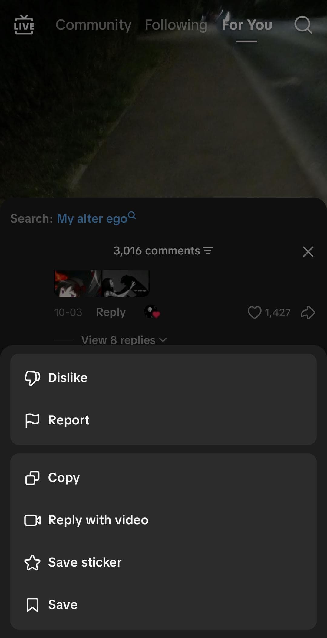 I ca no longer share comments, is this a glitch??