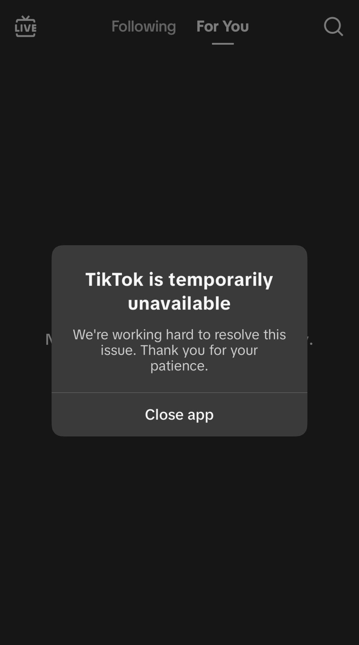 *BREAKING* New TikTok Message