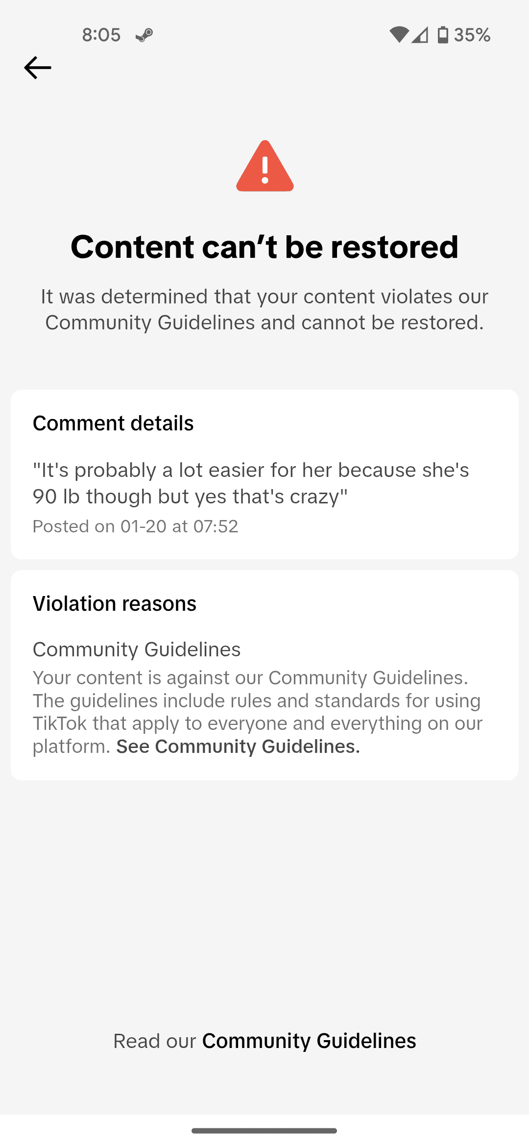 Bullshit moderation