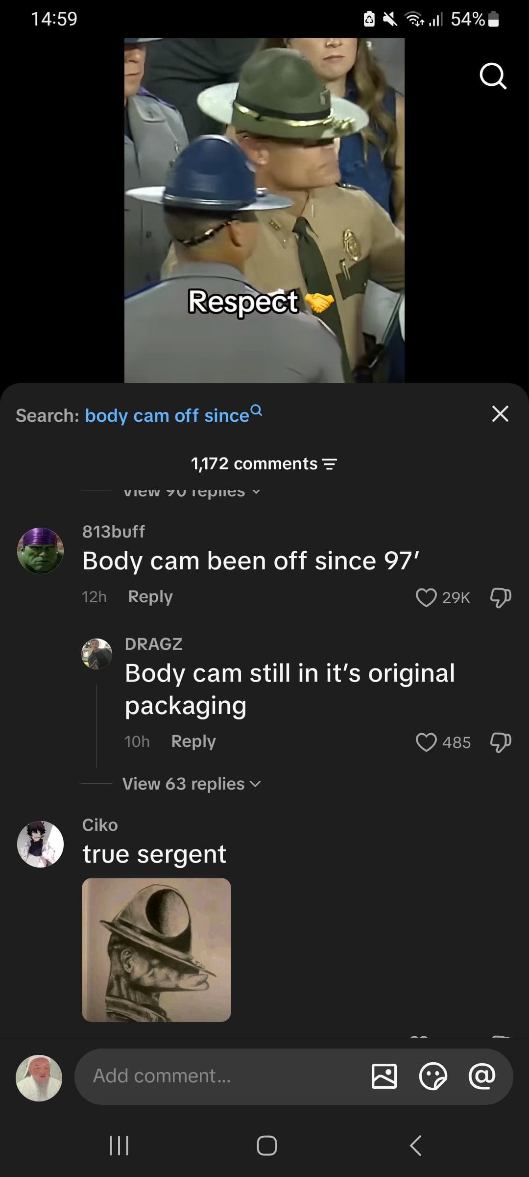 Why is the a random reply automatically displayed on every comment?