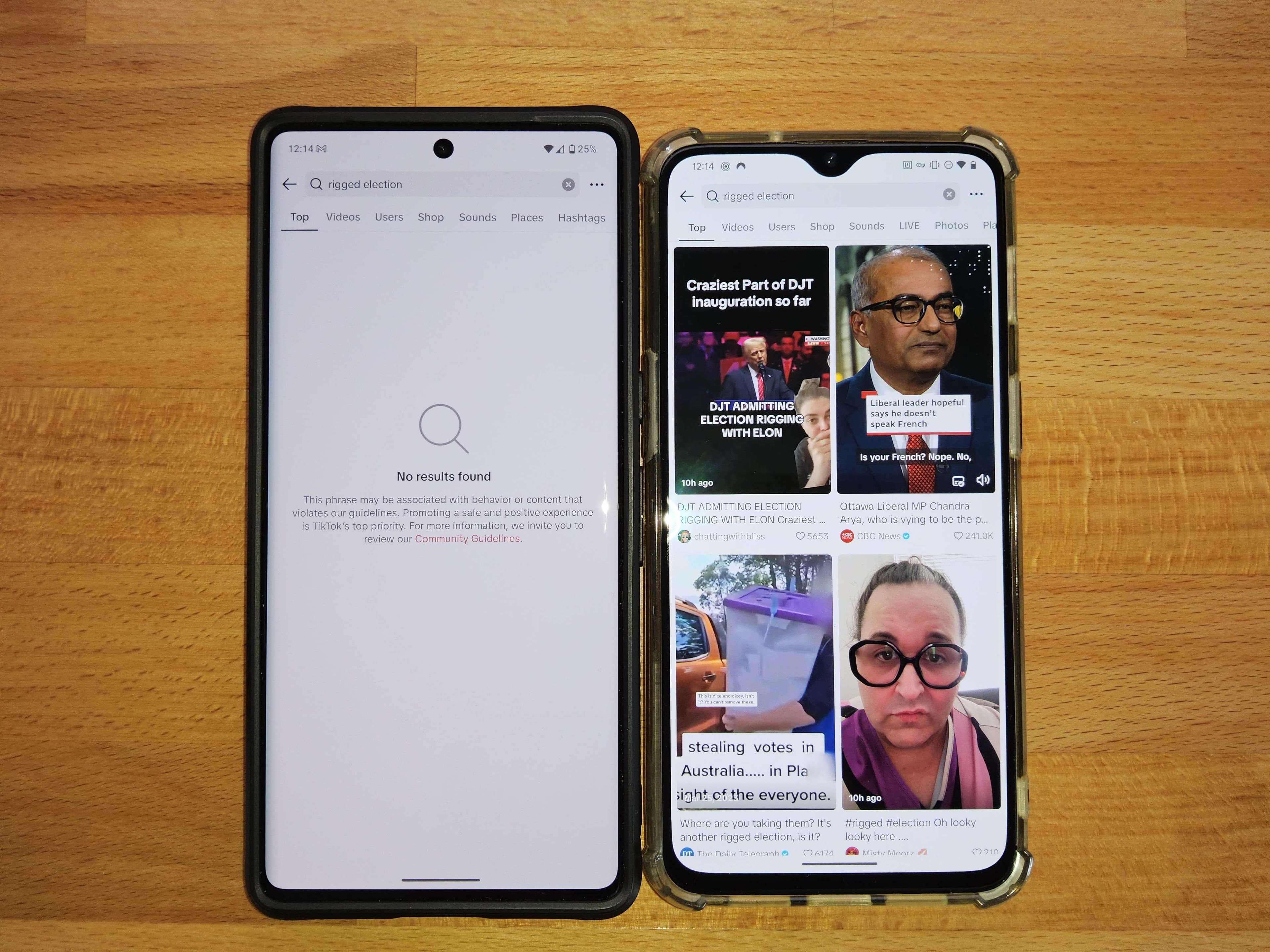 US Search Censorship