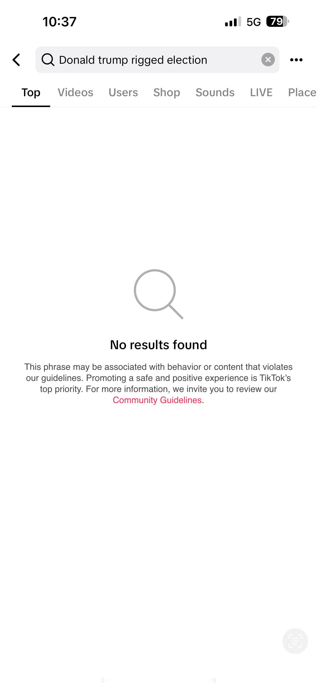 TikTok censoring now?
