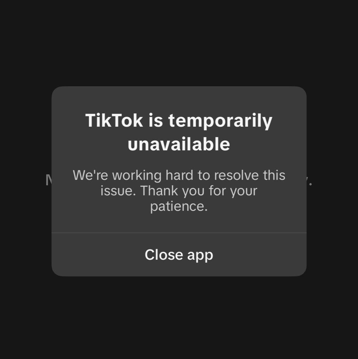 Is anyone still unable to log into TikTok?