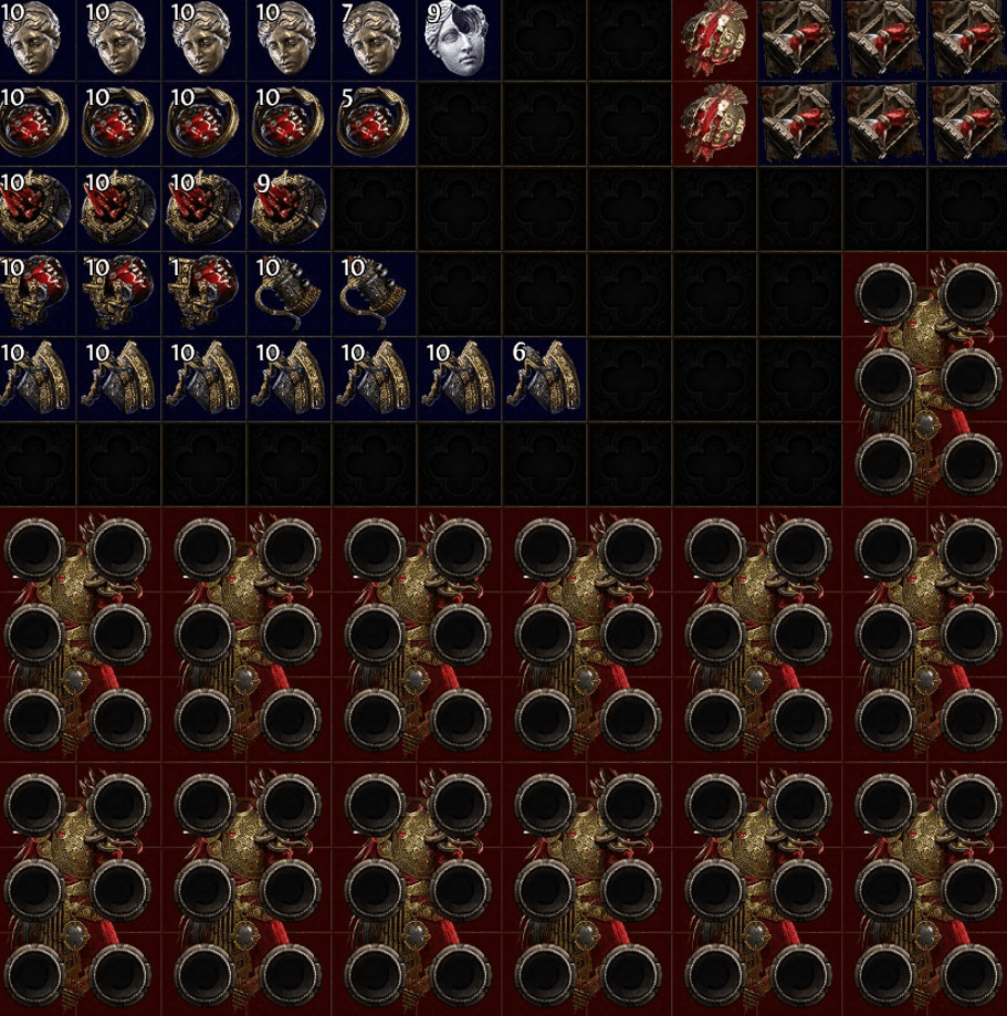Atziri's Considerable Assets - Loot from 100 runs