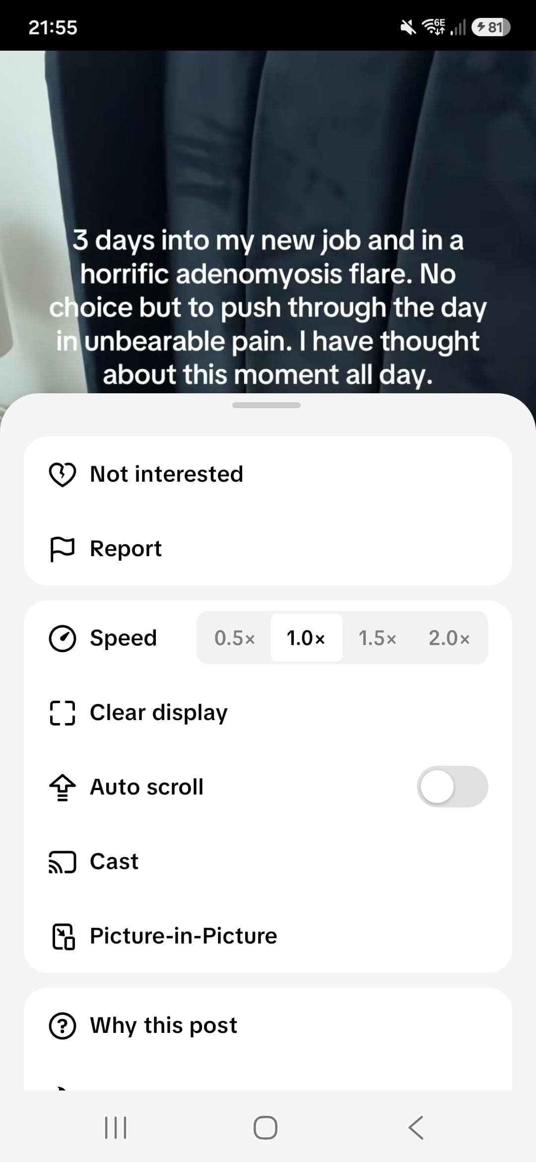 No closed captions/subtitles