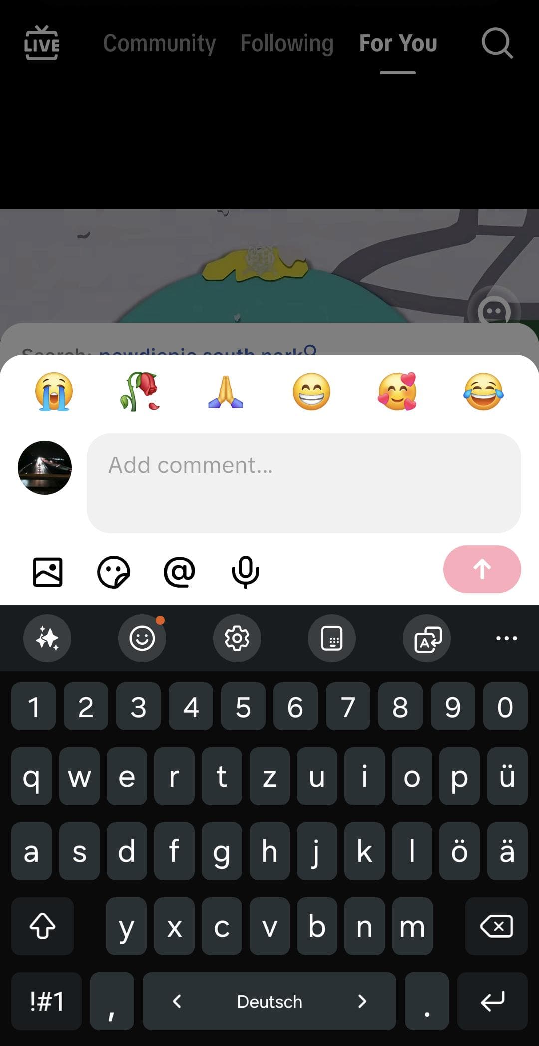 I can send voi(c)e comments now